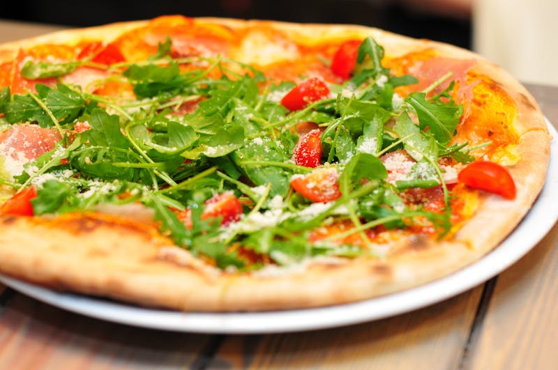 Prosciutto e Rucola - prosciutto arugula pizza at Pizzana
